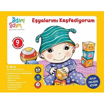 Eşyalarımı Keşfediyorum - 9. Ay Gelişim Kitabı Kolektıf