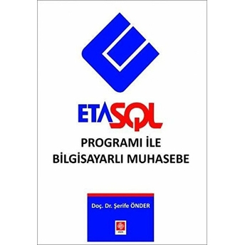 Eta Sql Programı Ile Bilgisayarlı Muhasebe Şerife Önder