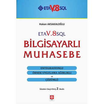 Eta V.8 Sql Bilgisayarlı Muhasebe Hakan Aksakaloğlu