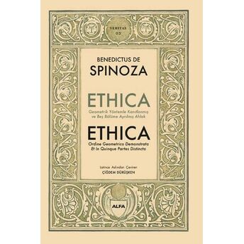 Ethica (Ciltli) Benedictus Spinoza