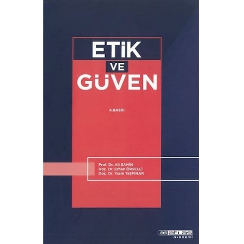 Etik Ve Güven - Ali Şahin