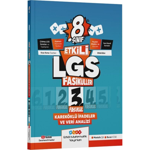 Etkili Matematik Yayınları 8. Sınıf Etkili Lgs Fasikül Köklü Ifadeler 3 Burak Köse