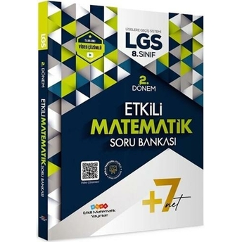 Etkili Matematik Yayınları 8. Sınıf Lgs Matematik 2. Dönem Soru Bankası Komisyon