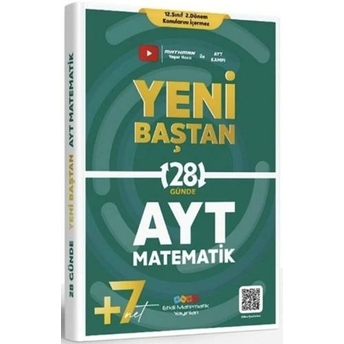 Etkili Matematik Yayınları Ayt Matematik 28 Günde Yeni Baştan Soru Bankası Komisyon