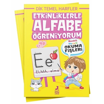 Etkinliklerle Alfabe Öğreniyorum Kolektif