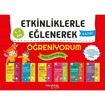 Etkinliklerle Eğlenerek Öğreniyorum (6 Kitap Takım) Canan Öztürk