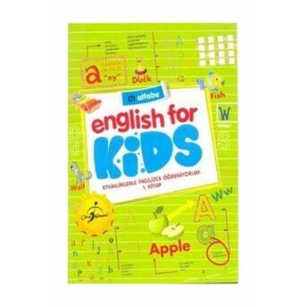 Etkinliklerle Ingilizce Öğreniyorum 3 - English For Kids Komisyon