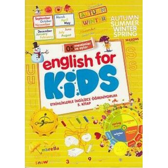 Etkinliklerle Ingilizce Öğreniyorum 5 - English For Kids Komisyon