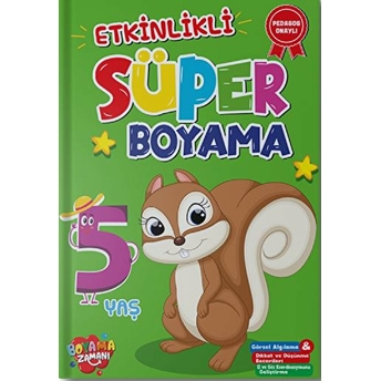 Etkinlikli Süper Boyama 5 Yaş