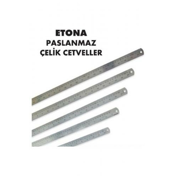 Etona 100Cm Çelik Cetvel