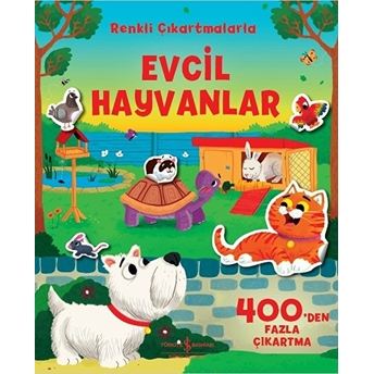 Evcil Hayvanlar-Renkli Çıkartmalarla Kolektif