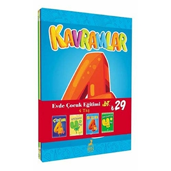 Evde Çocuk Eğitimi 4 Yaş Set (4 Kitap)