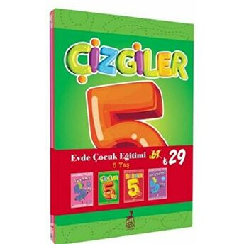 Evde Çocuk Eğitimi 5 Yaş Set (4 Kitap)