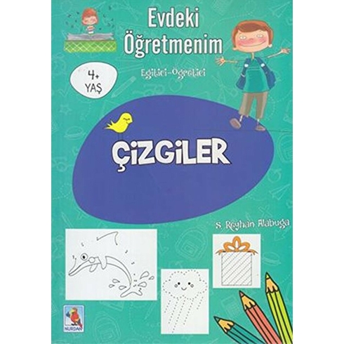 Evdeki Öğretmenim - Çizgiler (Boyama)