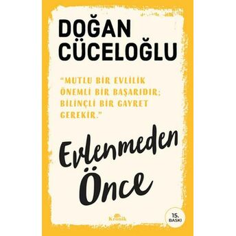 Evlenmeden Önce Doğan Cüceloğlu