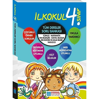 Evrensel 4. Sınıf Tüm Dersler Soru Bankası (Yeni) Kolektif