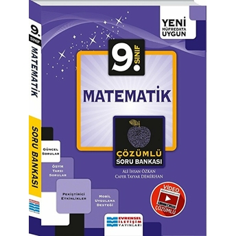 Evrensel 9. Sınıf Matematik Çözümlü Soru Bankası