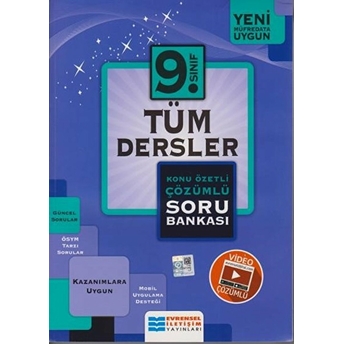 Evrensel 9. Sınıf Tüm Dersler Konu Özetli Soru Bankası (Yeni) Kolektif