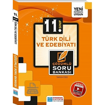 Evrensel Iletişim 11. Sınıf Türk Dili Ve Edebiyatı Video Çözümlü Soru Bankası