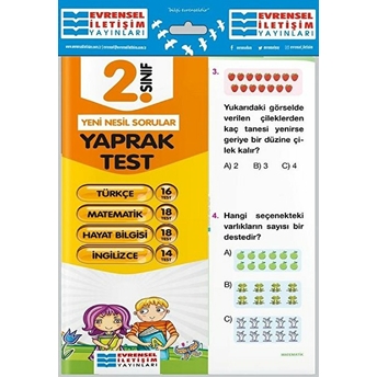 Evrensel Iletişim 2. Sınıf Tüm Dersler Yaprak Test (Yeni) Kolektif