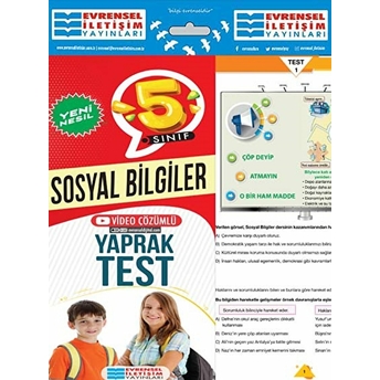 Evrensel Iletişim 5. Sınıf Sosyal Bilgiler Yeni Nesil Yaprak Test