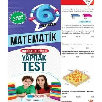 Evrensel Iletişim 6. Sınıf Matematik Yeni Nesil Video Çözümlü Yaprak Test