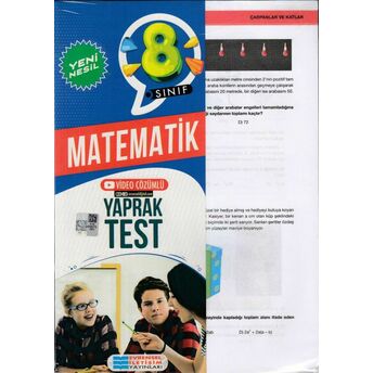 Evrensel Iletişim 8. Sınıf Matematik Yaprak Test (Yeni) Kolektif