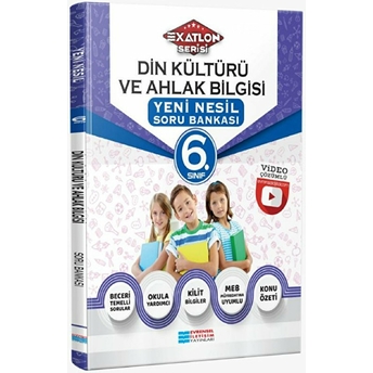 Evrensel Iletişim Yayınları 6. Sınıf Din Kültürü Exatlon Serisi Soru Bankası