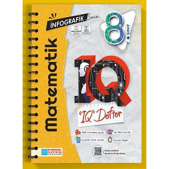 Evrensel Iletişim Yayınları 8. Sınıf Matematik Iq Defter