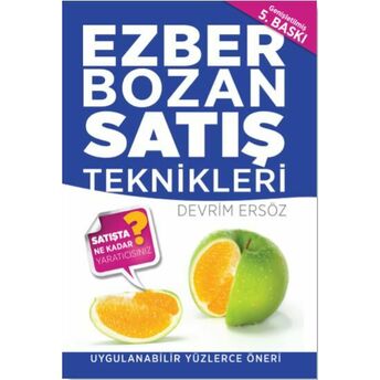 Ezber Bozan Satış Teknikleri Devrim Ersöz