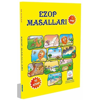 Ezop Masalları - 10 Kitap Takım Ekrem Aytar