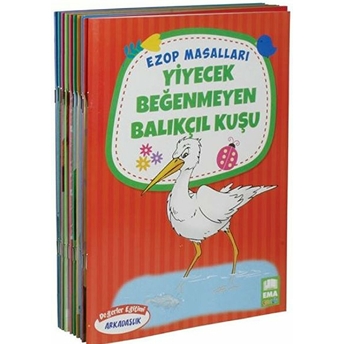 Ezop Masalları - Büyük Boy 10 Kitap Takım Ezop