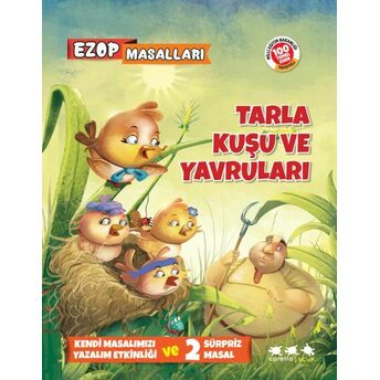 Ezop Masalları - Tarla Kuşu Ve Yavruları E. Murat Yığcı