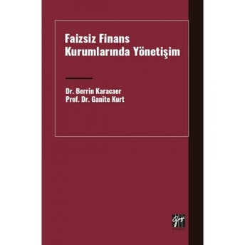 Faizsiz Finans Kurumlarında Yönetişim Berrin Karacaer