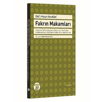 Fakrın Makamları Ebu-L Hasan Harakani