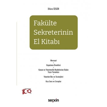 Fakülte Sekreterinin El Kitabı Dilara Özgür