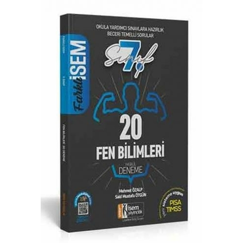 Farklı Isem 7. Sınıf Fen Bilgisi 20 Deneme