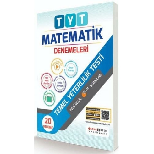 Farklı Sistem Tyt 1. Oturum Matematik 20X40 Denemeleri