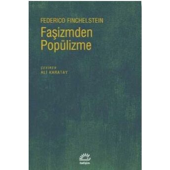 Faşizmden Popülizme Federico Finchelstein