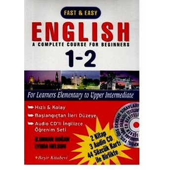 Fast Easy English A Complete Course For Beginners 1-2 / Cd'li Lynda Nelson