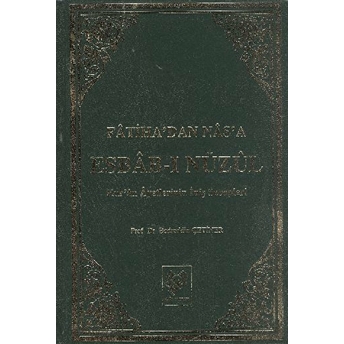 Fatiha’dan Nas’a Esbab-I Nüzul 2. Cilt Ciltli Bedreddin Çetiner