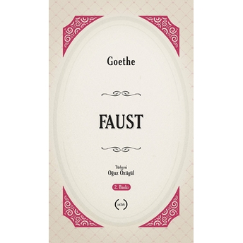 Faust (Tam Metin) Johann Wolfgang Von Goethe