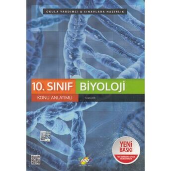 Fdd 10. Sınıf Biyoloji Konu Anlatımlı (Yeni) Turan Çelik