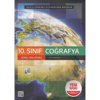 Fdd 10. Sınıf Coğrafya Konu Anlatımlı (Yeni) Ahmet Salih Öztürk