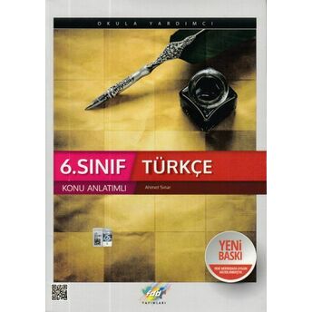 Fdd 6. Sınıf Türkçe Konu Anlatımı (Yeni) Ahmet Sınar