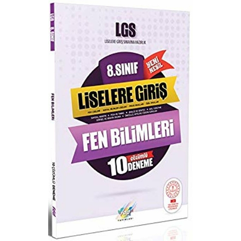 Fdd 8. Sınıf Lgs Fen Bilimleri 10 Çözümlü Deneme