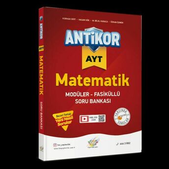 Fdd Ayt Antikor Matematik Soru Bankası Korhan Sert, Hasan Gök, M. Bilal Karaca, Özkan Özmen