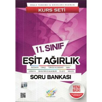 Fdd Kurs Seti 11. Sınıf Eşit Ağırlık Soru Bankası (Yeni) Kolektif