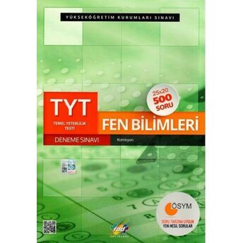 Fdd Tyt Fen Bilimleri Deneme Sınavı (Yeni) Kolektif