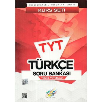 Fdd Tyt Türkçe Kurs Seti Soru Bankası (Yeni) Kolektif